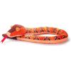 The Petting Zoo Copperhead Snake Stuffed Animal Plushie, Gifts for Kids, Earth Keeperz Snake Animals, Zoologee Orange Copperhead Snake Plush Toy, 54 inches