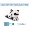 The Petting Zoo Cow Stuffed Animal Plushie Slap Bracelet, Gifts for Kids, Slapstix Wildlife Animals, Cow Plush Toy, 10 inches