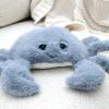 The Petting Zoo Crab Stuffed Animal Plushie, Gifts for Kids, Fuzzlez Sealife Animals, Blue Crab Plush Toy 12 Inches