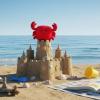 The Petting Zoo Crab Stuffed Animal Plushie, Gifts for Kids, Nuggetz Sealife Animals, Crab Plush Toy, 6 inches(Small)
