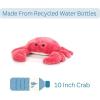 The Petting Zoo Crab Stuffed Animal Plushie, Gifts for Kids, Sealife Fuzzlez Animals, Crab Plush Toy, 10 inches