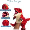 The Petting Zoo Dinosaur T-Rex Stuffed Animal Plushie, Gifts for Kids, Puppetz Animals, T-Rex Dinosaur Plush Toy 16 Inches