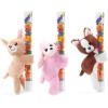 The Petting Zoo Dog Stuffed Animal Plushie Slap Bracelet, Gifts for Kids, Slapstix Animals, Dog Plush Toy 10 inch (Poodle)