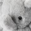 The Petting Zoo Elephant Stuffed Animal Plushie Blanket, Gifts for Kids, Bumblez Luvee Animals, Grey Elephant Plush Toy, 13 inches