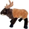 The Petting Zoo Elk Stuffed Animal Plushie, Gifts for Kids, Earth Keeperz Wildlife Animals, Zoologee Brown Elk Plush Toy, 12 inches