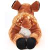 The Petting Zoo Fawn Stuffed Animal Plushie, Gifts for Kids, Wild Onez Wildlife Animals, Jumbo Fawn Plush Toy 20 inches