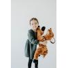 The Petting Zoo Fawn Stuffed Animal Plushie, Gifts for Kids, Wild Onez Wildlife Animals, Jumbo Fawn Plush Toy 20 inches
