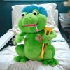 The Petting Zoo Feel Better Musical Frog Stuffed Animal Plushie, Gifts for Kids, Musical Animals, Get Well Soon Green Frog Plush Toy, 10 inches