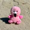 The Petting Zoo Flamingo Stuffed Animal Plushie, Gifts for Kids, Nuggetz Wildlife Animals, Pink Flamingo Plush Toy, 6 inches