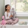 The Petting Zoo Flamingo Stuffed Animal Plushie, Gifts for Kids, Sea Fuzzlez Animals, Flamingo Plush Toy, 10 inches