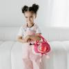 The Petting Zoo Flamingo Stuffed Animal Plushie and Purse Set, Gifts for Kids, Wildlife Animal Toy, Pink Flamingo Plush Toy and Purse Pet Carrier