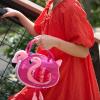 The Petting Zoo Flamingo Stuffed Animal Plushie and Purse Set, Gifts for Kids, Wildlife Animal Toy, Pink Flamingo Plush Toy and Purse Pet Carrier