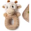 The Petting Zoo Giraffe Stuffed Animal Plushie Blanket and Rattle, Gifts for Kids, Bumblez Animals, Giraffe Plush Toy, 30 inches