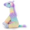 The Petting Zoo Giraffe Stuffed Animal Plushie, Ombrez Wildlife Animals, Rainbow Zoologee Giraffe Plush Toy 14 inches