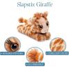 The Petting Zoo Giraffe Stuffed Animal Plushie Slap Bracelet, Gifts for Kids, Slapstix Animals, Giraffe Plush Toy, 10 inches