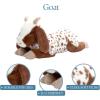 The Petting Zoo Goat Stuffed Animal Plushie, Gifts for Kids, Wild Onez Wildlife Animals, Goat Plush Toy, 24 inches