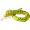 The Petting Zoo Green Tree Python Snake Stuffed Animal Plushie, Gifts for Kids, Earth Keeperz Snake Animals, Zoologee High Yellow Green Tree Python Snake Plush Toy, 54 inches