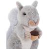 The Petting Zoo Grey Squirrel Stuffed Animal, Gifts for Kids, Wild Onez Zoo Animals, Grey Squirrel Plush Toy 12 inches