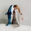 The Petting Zoo Hammerhead Shark Stuffed Animal Plushie, Gifts for Kids, Earth Keeperz Sealife Animals, Zoologee Grey Hammerhead Shark Plush Toy, 16 inches