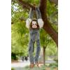The Petting Zoo Hanging Common Marmoset Monkey Stuffed Animal Plushie, Gifts for Kids, Wildlife Animals, Monkey Plush Toy 20 Inches