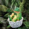The Petting Zoo Hatchling Brachiosaurus Dinosaur Stuffed Animal Plushie, Gift for Kids, Dinosaur Animals, Green Dinosaur Plush Toy 8 inches