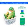 The Petting Zoo Hatchling Brachiosaurus Dinosaur Stuffed Animal Plushie, Gift for Kids, Dinosaur Animals, Green Dinosaur Plush Toy 8 inches