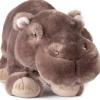 The Petting Zoo Hippo Stuffed Animal Plushie, Gifts for Kids, Earth Keeperz Wildlife Animals, Zoologee Grey Hippo Plush Toy, 14 inches