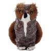 The Petting Zoo Horned Owl Stuffed Animal Plushie, Gifts for Kids, Wild Onez Zoo Animals, Horned Owl Plush Toy 12 Inches