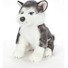 The Petting Zoo Husky Dog Stuffed Animal Plushie, Gifts for Kids, Siberian Husky Dog Plush Toy 12 inches