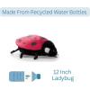 The Petting Zoo Ladybug Stuffed Animal Plushie, Gifts for Kids, Wild Onez Insect Animals, Red Ladybug Plush Toy, 12 inches