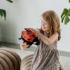 The Petting Zoo Ladybug Stuffed Animal Plushie Slap Bracelet, Gifts for Kids, Slapstix Wildlife Animals, Ladybug Plush Toy, 9 inches