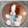 The Petting Zoo Laika Space Dog Stuffed Animal Plushie, Gifts for Kids, Nuggetz Animals, Space Dog Plush Toy, 6 inches(6 inches)