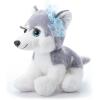 The Petting Zoo, Lash’z Husky Stuffed Animal, Gifts for Girls, Husky Dog Plush Toy 10 inches