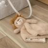 The Petting Zoo Lion Stuffed Animal Plushie Blanket, Gifts for Kids, Bumblez Luvee Animals, Brown Lion Plush Toy, 13 inches
