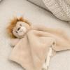 The Petting Zoo Lion Stuffed Animal Plushie Blanket, Gifts for Kids, Bumblez Luvee Animals, Brown Lion Plush Toy, 13 inches