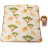 The Petting Zoo Lion Stuffed Animal Plushie Blanket and Rattle, Gifts for Kids, Bumblez Animals, Brown Lion Plush Toy, 30 inches
