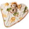 The Petting Zoo Lion Stuffed Animal Plushie Blanket and Rattle, Gifts for Kids, Bumblez Animals, Brown Lion Plush Toy, 30 inches