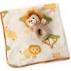 The Petting Zoo Lion Stuffed Animal Plushie Blanket and Rattle, Gifts for Kids, Bumblez Animals, Brown Lion Plush Toy, 30 inches