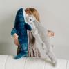 The Petting Zoo Mako Shark Stuffed Animal Plushie, Gifts for Kids, Earth Keeperz Sealife Animals, Zoologee Grey Mako Shark Plush Toy, 16 inches