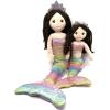 The Petting Zoo Mermaid Doll Plushie, Gifts for Girls, Ombrez Mermaid Stuffed Animals, Mermaid Plush Toy 17 Inches