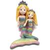The Petting Zoo Mermaid Doll Plushie, Gifts for Girls, Ombrez Mermaid Stuffed Animals, Mermaid Soft Doll, 12 inch Blonde Hair