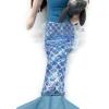 The Petting Zoo Mermaid Doll with Manatee Stuffed Animal- Great Gifts for Girls, Mermaid Plush Doll with Manatee Plush Toy, 17 inch (Red Hair)