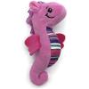 The Petting Zoo Mermaid Doll with Sea Horse Stuffed Animal- Great Gifts for Girls, Mermaid Plush Doll with Sea Horse Plush Toy, 17 inch (Red Hair)