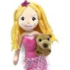 The Petting Zoo Mermaid Doll with Sea Lion Stuffed Animal- Great Gifts for Girls, Mermaid Plush Doll with Sea Lion Plush Toy, 17 inch (Blonde)