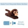 The Petting Zoo Monkey Stuffed Animal Plushie Slap Bracelet, Gifts for Kids, Slapstix Wildlife Animals, Monkey Plush Toy, 10 inches(Medium)