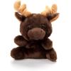 The Petting Zoo Moose Stuffed Animal Plushie, Gifts for Kids, Nuggetz Wildlife Animals, Moose Plush Toy, 6 inches