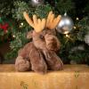 The Petting Zoo Moose Stuffed Animal Plushie, Gifts for Kids, Wild Onez Wildlife Animals, Moose Plush Toy 9 inches
