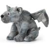 The Petting Zoo Mystical Gargoyle Stuffed Animal Plushie, Gifts for Kids, Mystical Animals, Gray Gargoyle Plush Toy 12 Inches