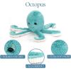 The Petting Zoo Octopus Stuffed Animal Plushie, Gifts for Kids, Fuzzlez Sealife Animals, Octopus Plush Toy, 14 inches