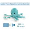The Petting Zoo Octopus Stuffed Animal Plushie, Gifts for Kids, Fuzzlez Sealife Animals, Octopus Plush Toy, 14 inches
